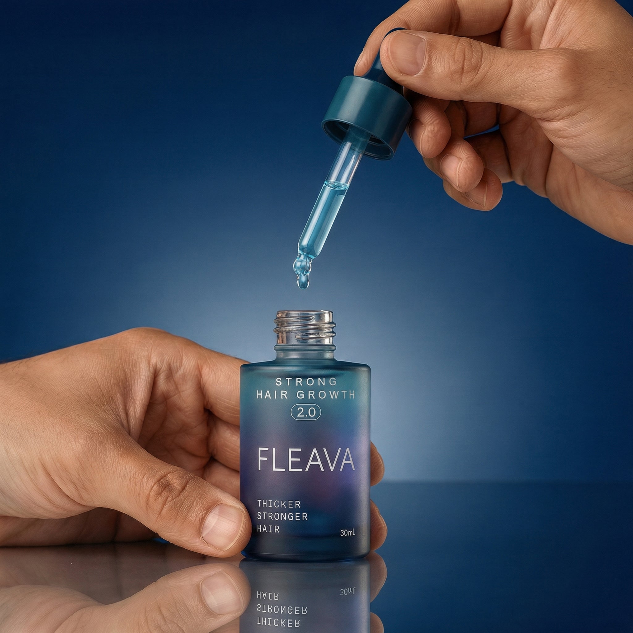 Fórmula avanzada para el crecimiento del cabello con péptidos de cobre