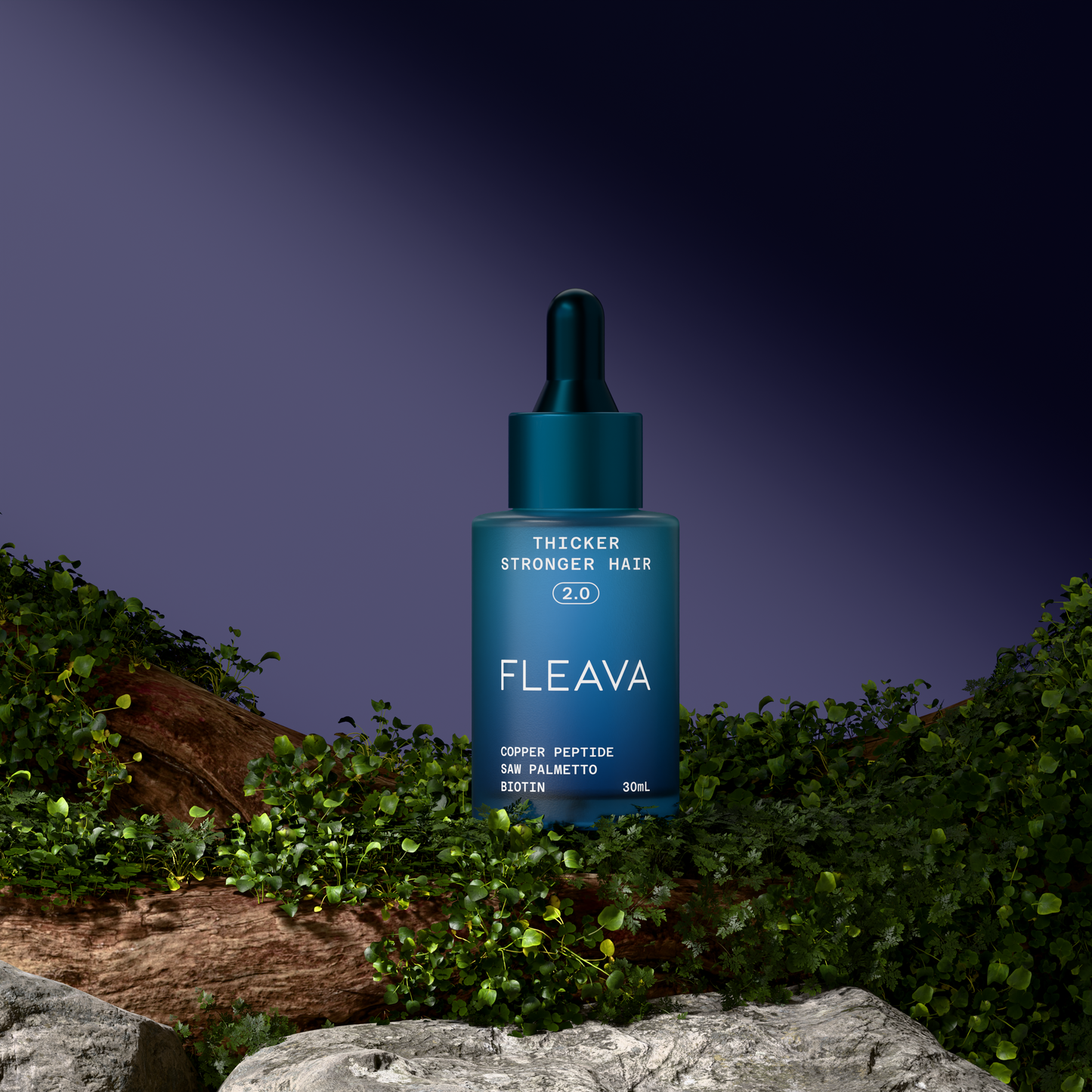 Fleava Copper Peptide Hair Growth Serum