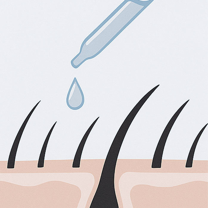 Apply drops